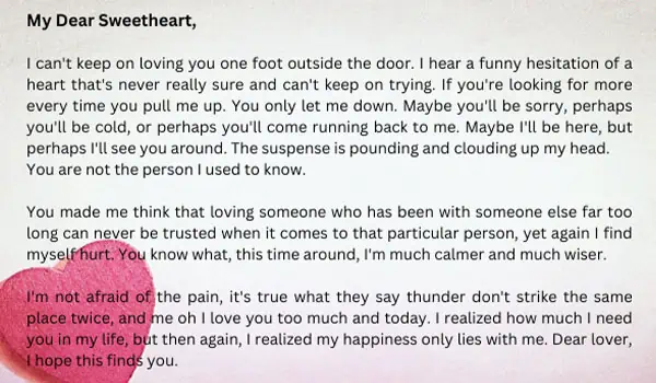Deep Romantic Letters