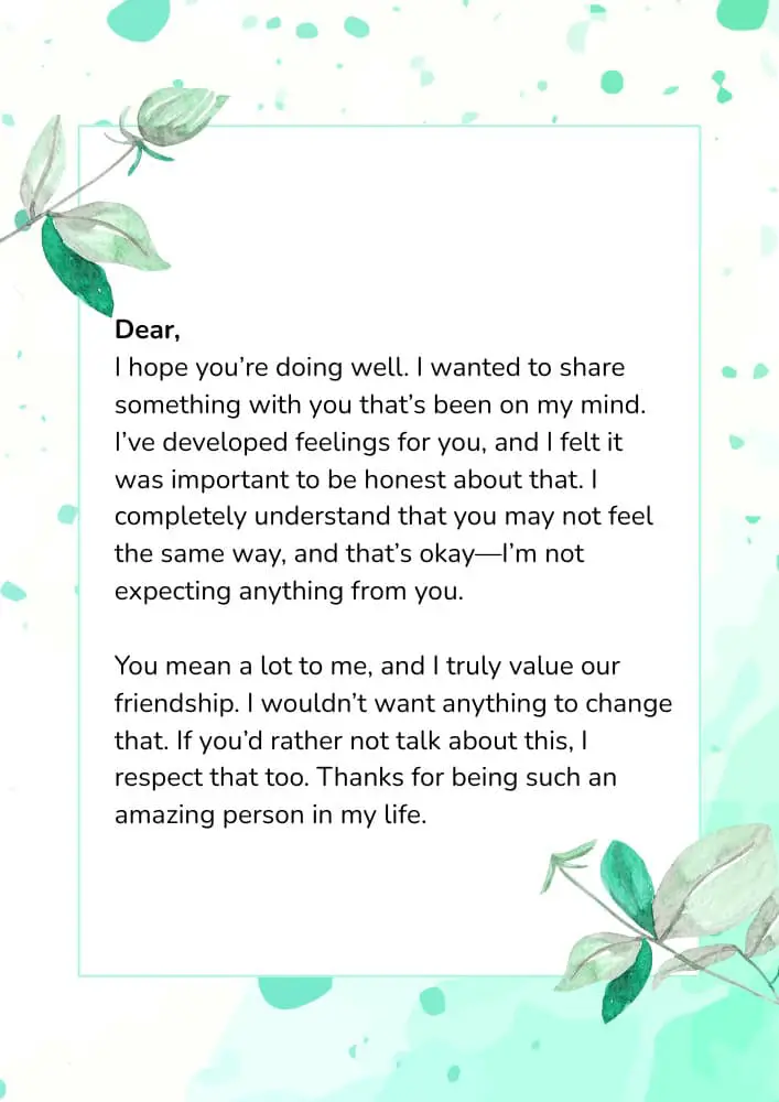 A letter to crush who doesn't like you back