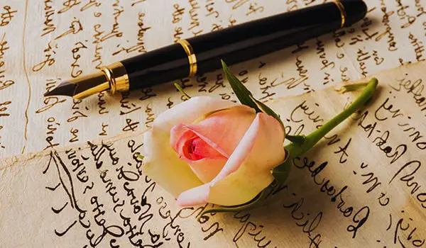 Cursive Love Letters