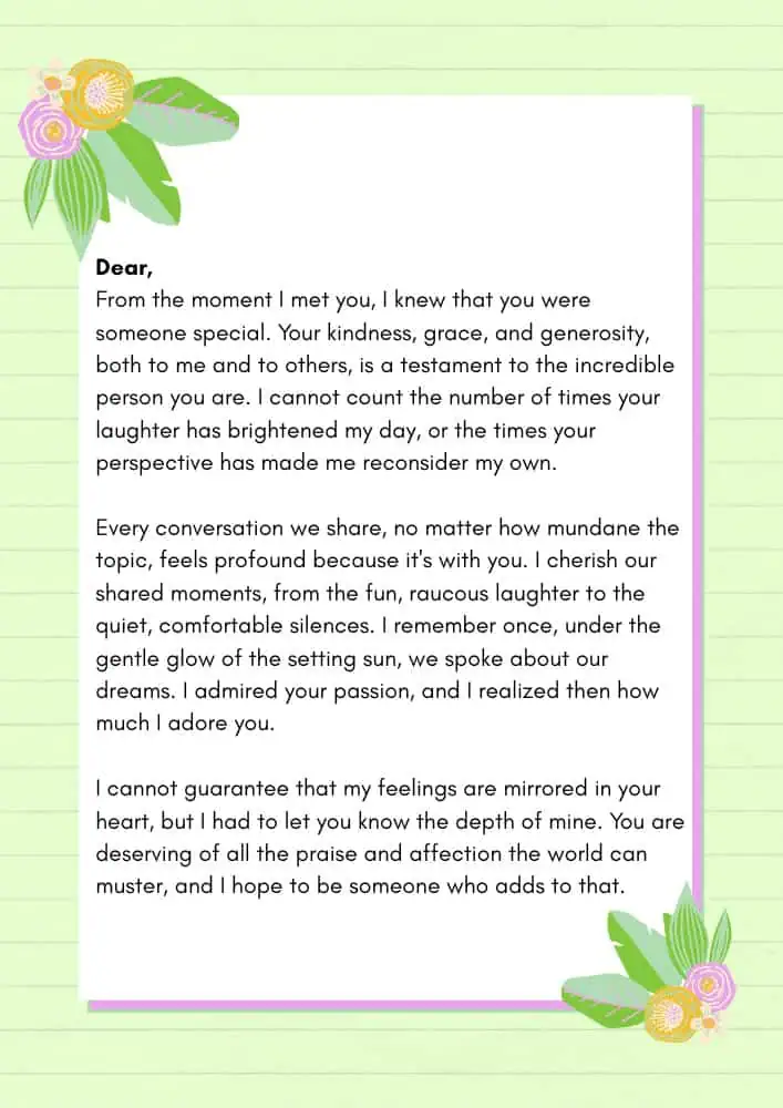 20 Impressive Love Letters For A Crush LoverJournal