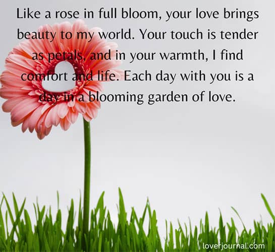 Beautiful love messages for her