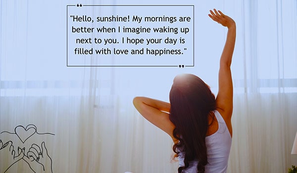 Good morning messages to make her fall in love