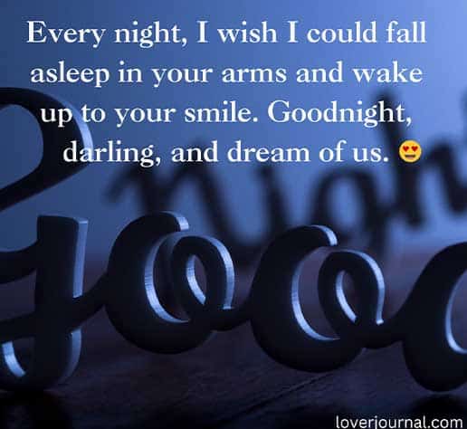 Heartfelt goodnight messages for him