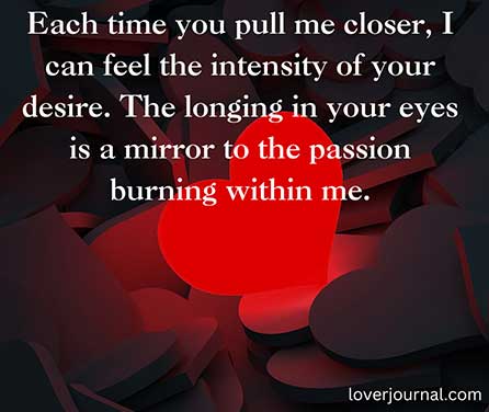 Spicy hot love messages for him