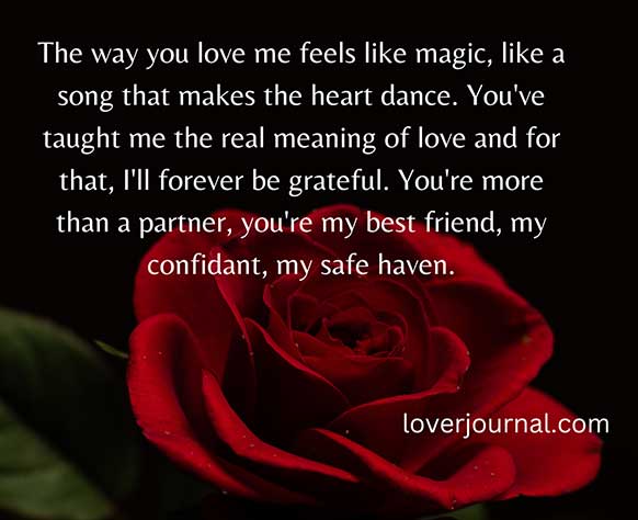 Sweet love messages for him