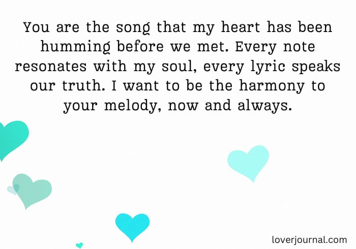 True love messages for her to fall in love