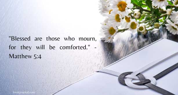 Christian Condolence Message Bible Verse