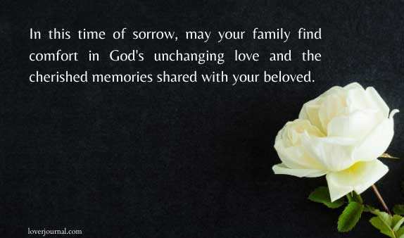 Christian Condolence Messages To A Friend