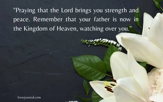 Christian Condolence Text SMS