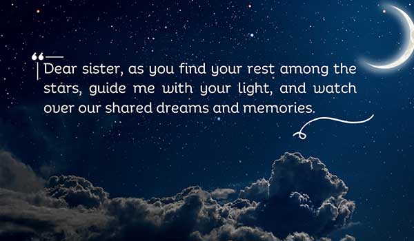 Goodbye Messages To A Sister Who Passed Away