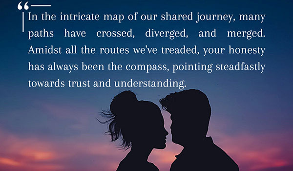 Honest And Trust Love Letters For Him