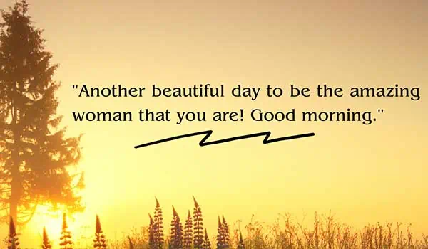 Good Morning Messages For A Female Friend