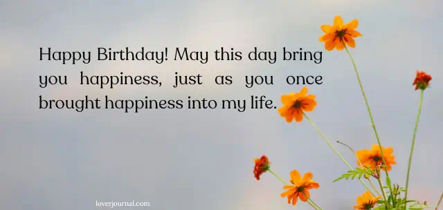 Heart Touching Happy Birthday Wishes for Ex Boyfriend