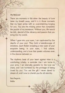 20 Heart Touching Love Letters To Make Him Cry - LoverJournal