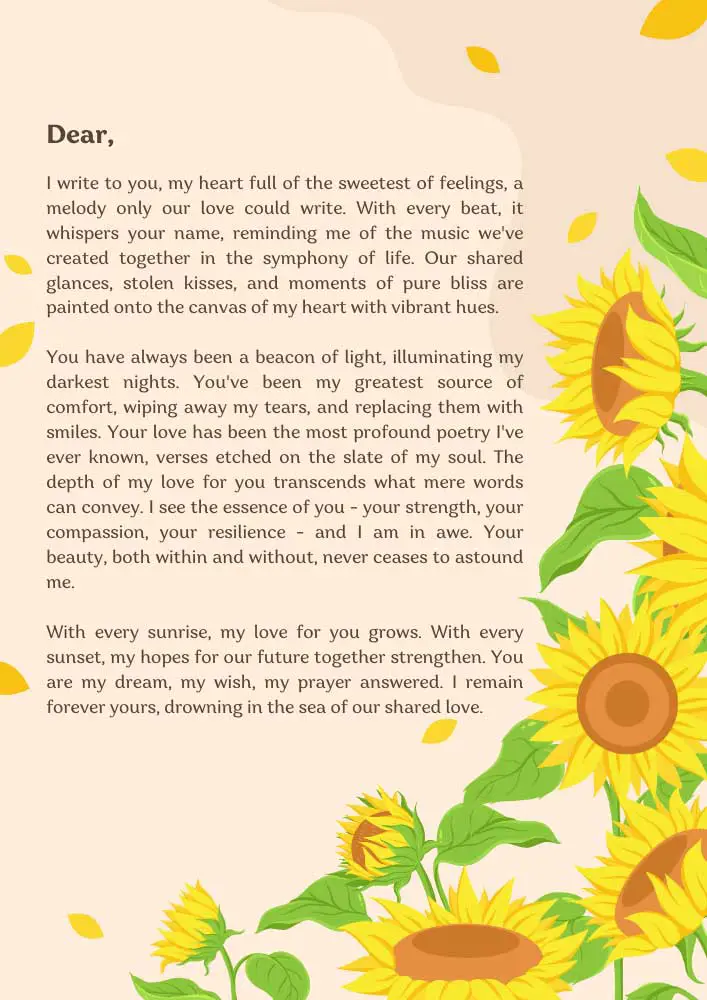 Valentine letter for boyfriend long distance