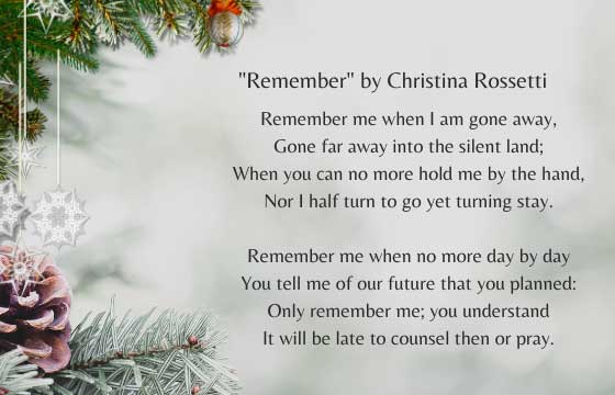 Famous Poems About Christmas In Heaven