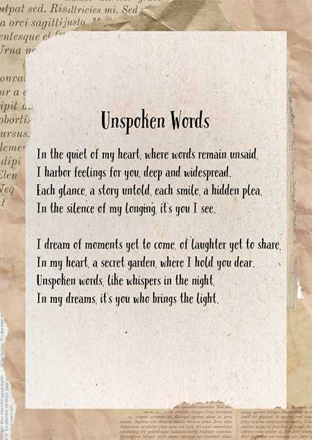 Love Poems For Crush That Will Make Her Cry
