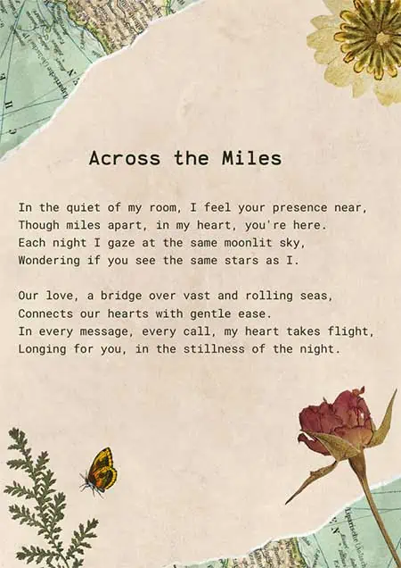 Romantic Poems For Her To Make Her Cry Long-distance
