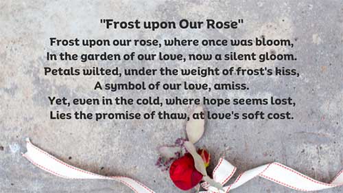 Troubled Relationship Poems For husband