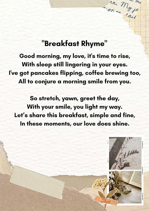 Good Morning Poems To Make Her Smile
