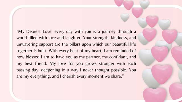 Long Love Messages For Husband
