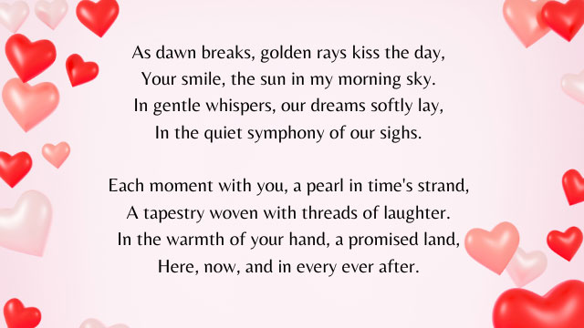 Sweet Love Poems for the Man in Your Life