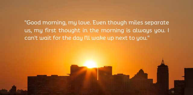Good Morning Messages For Him To Make Him Smile