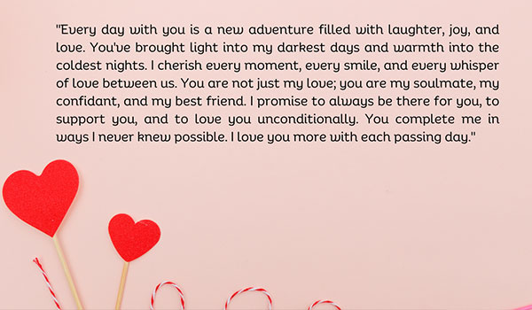 Long Love Messages For Her