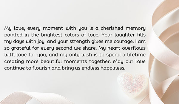 Long Love Messages For Him