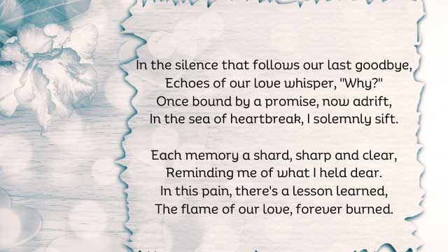 Heartbreak Poems For Her