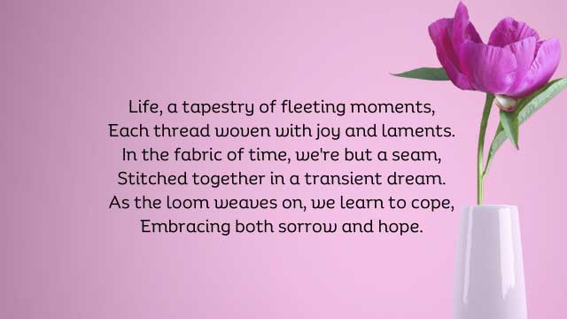 Short Sad Poems About Life