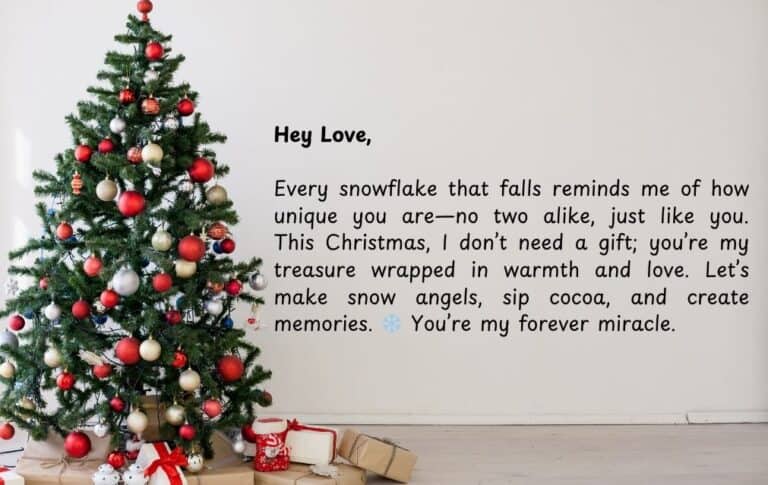 Christmas Letters To Girlfriend